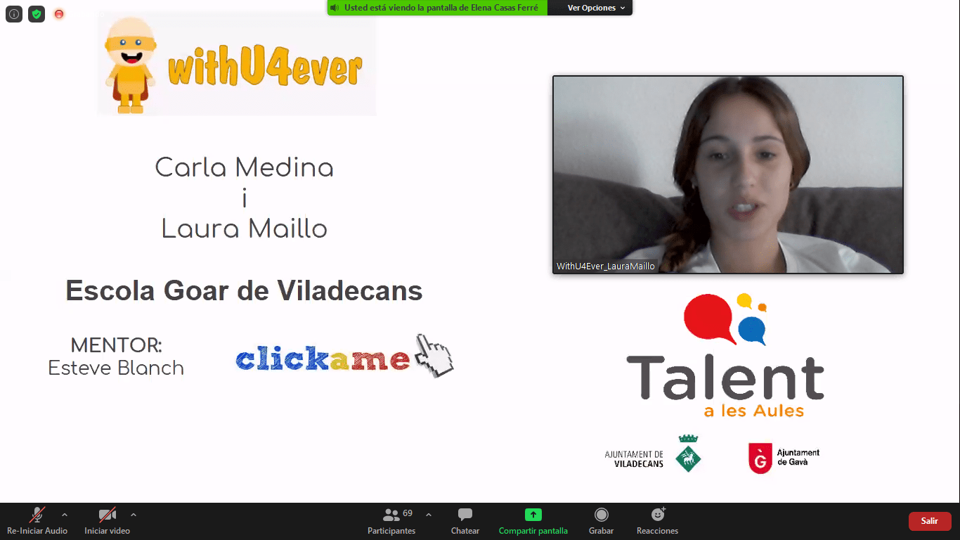 Una aplicación para niños con cáncer gana el Talento en las Aulas   