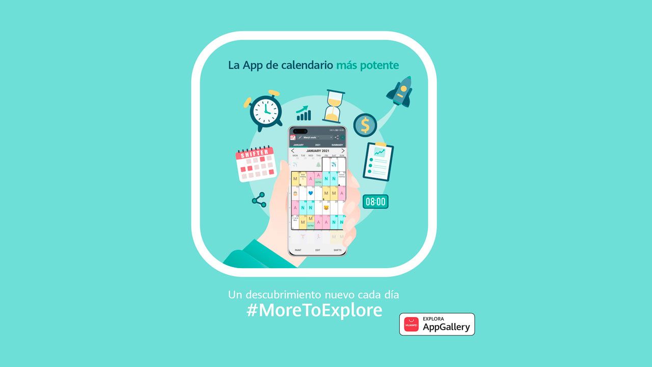 La App de origen español Calendario de Turnos (Shifter) llega al mercado chino gracias al apoyo de HUAWEI AppGallery
