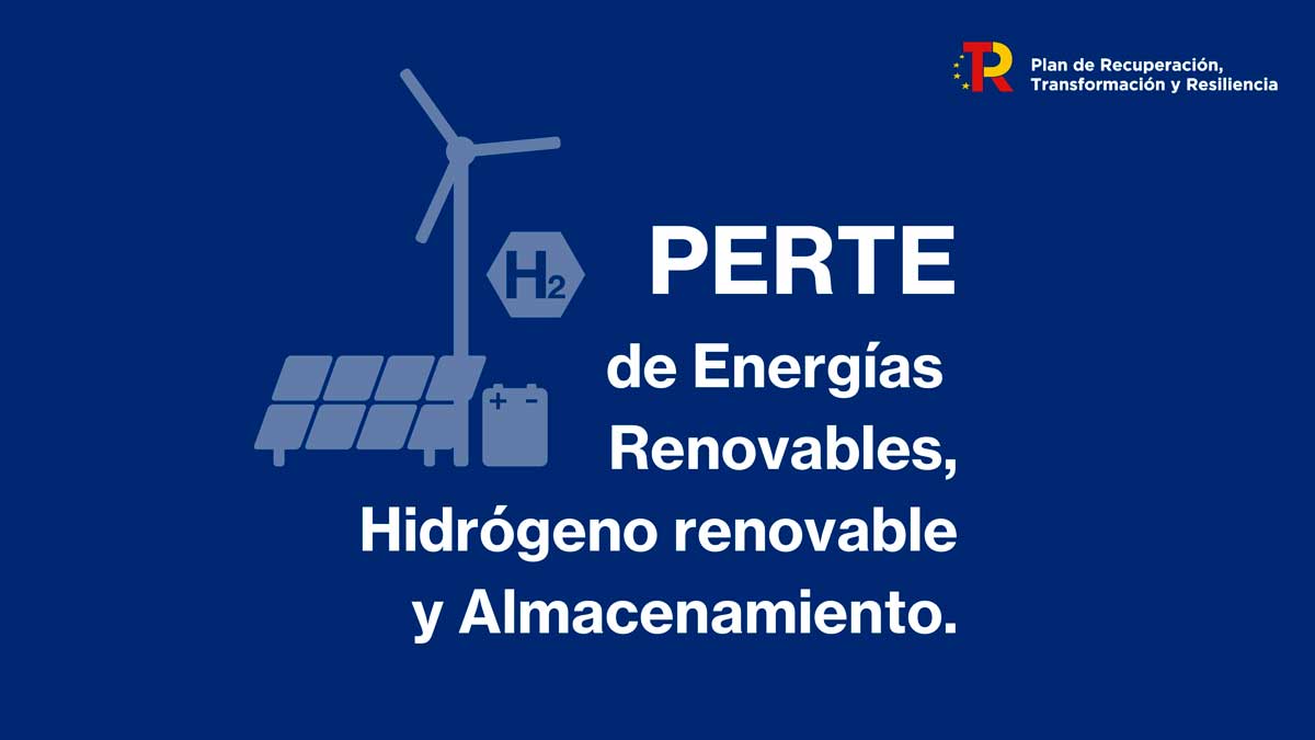 Aprobado el PERTE de energías renovables, hidrógeno renovable y almacenamiento