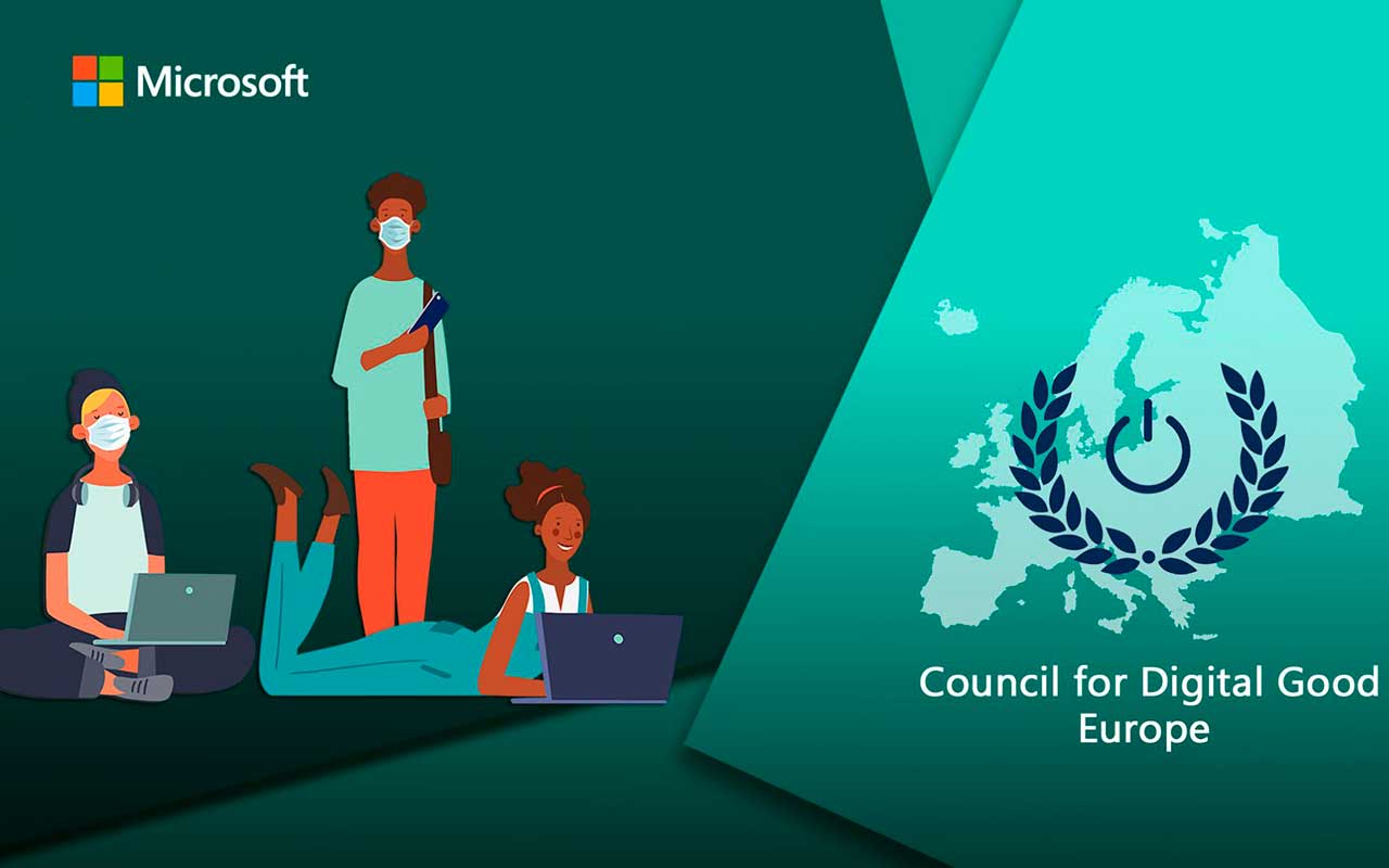 Dos adolescentes españoles defienden la seguridad digital como embajadores del Microsoft Council for Good Digital Europe