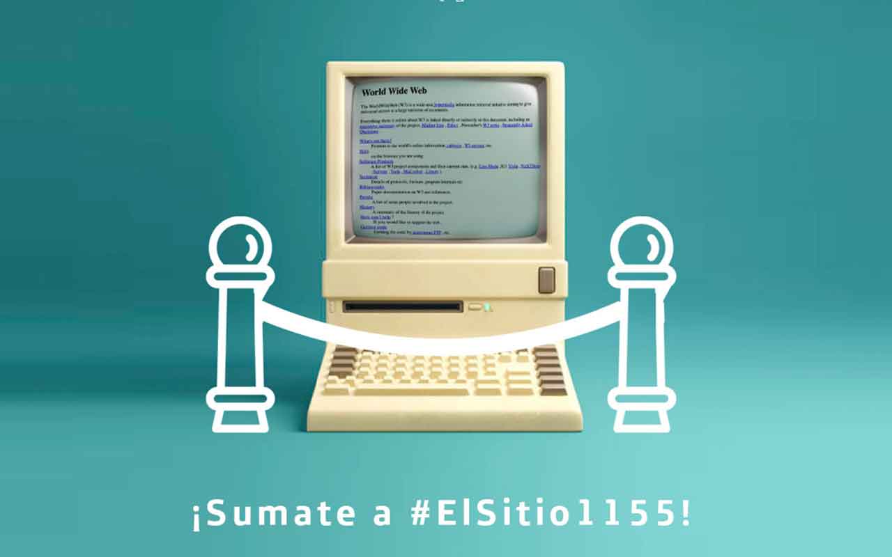 Fundación Telefónica lanza un movimiento mundial para que el primer sitio web de la historia sea declarado patrimonio de la humanidad 