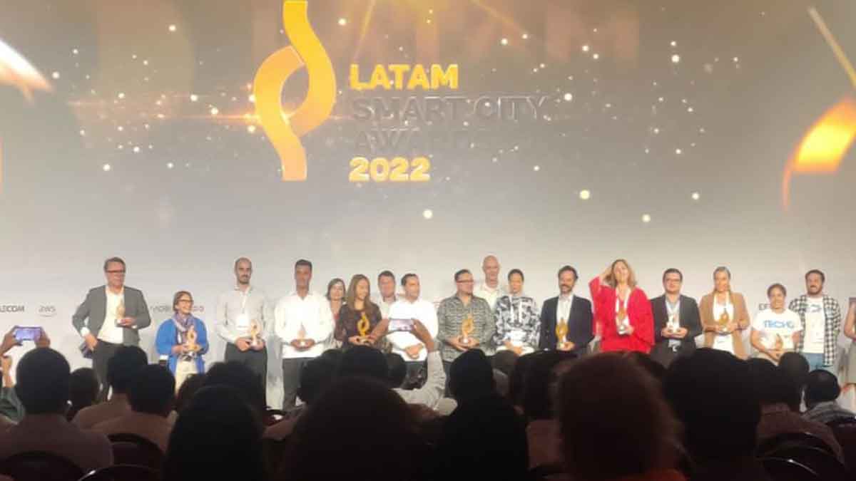 Los cuatro proyectos ganadores de los Latam Smart City Awards 2022