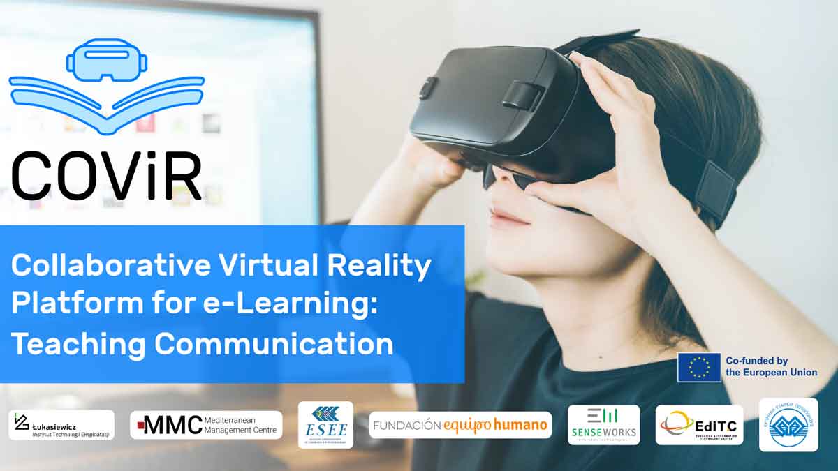 COViR: el proyecto europeo para la digitalización de la educación a través de una plataforma de realidad virtual