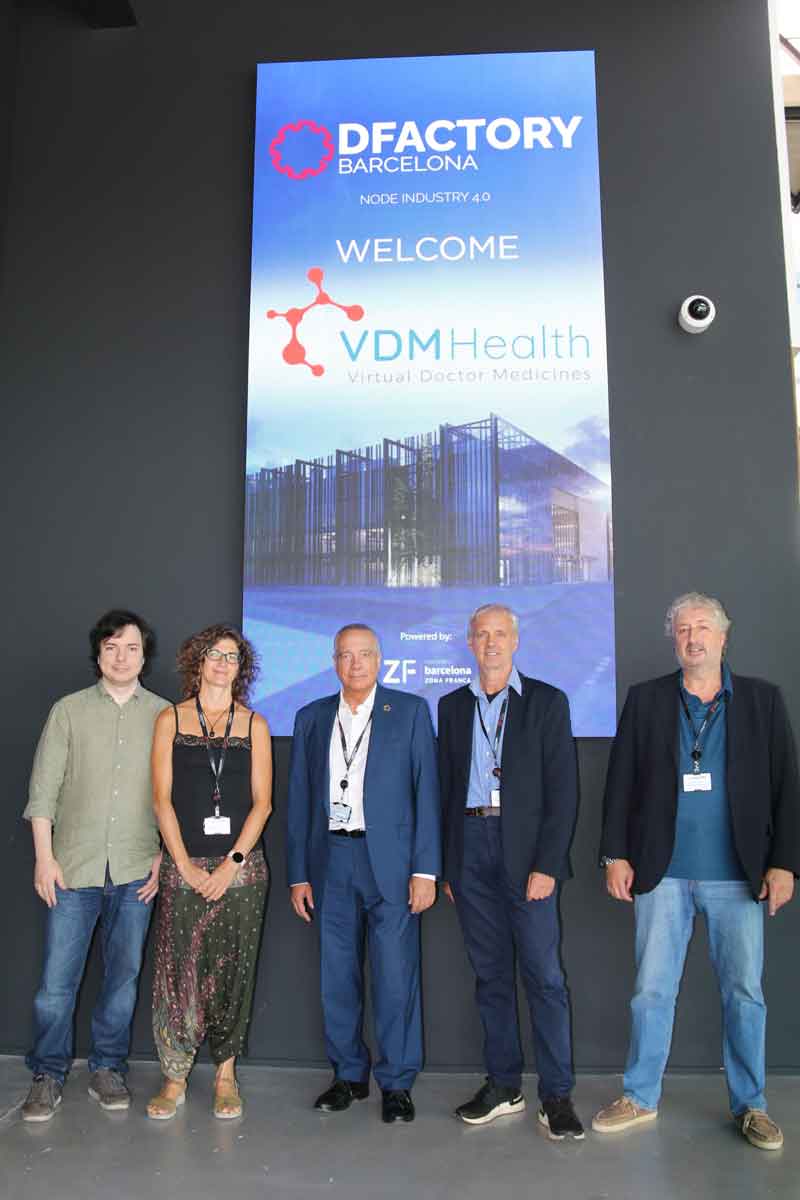 El Consorci de la Zona Franca suma a VDMHealth a su ecosistema empresarial 4.0