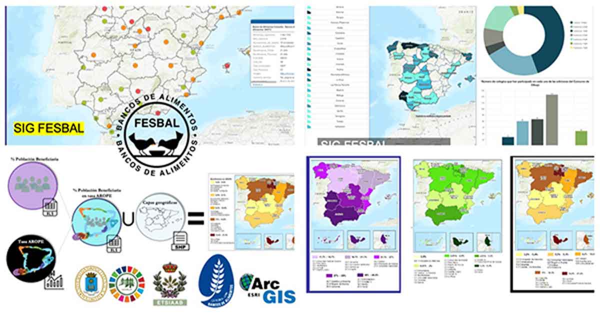 La Cátedra Banco de Alimentos FESBAL-UPM utiliza mapas inteligentes para luchar contra el desperdicio