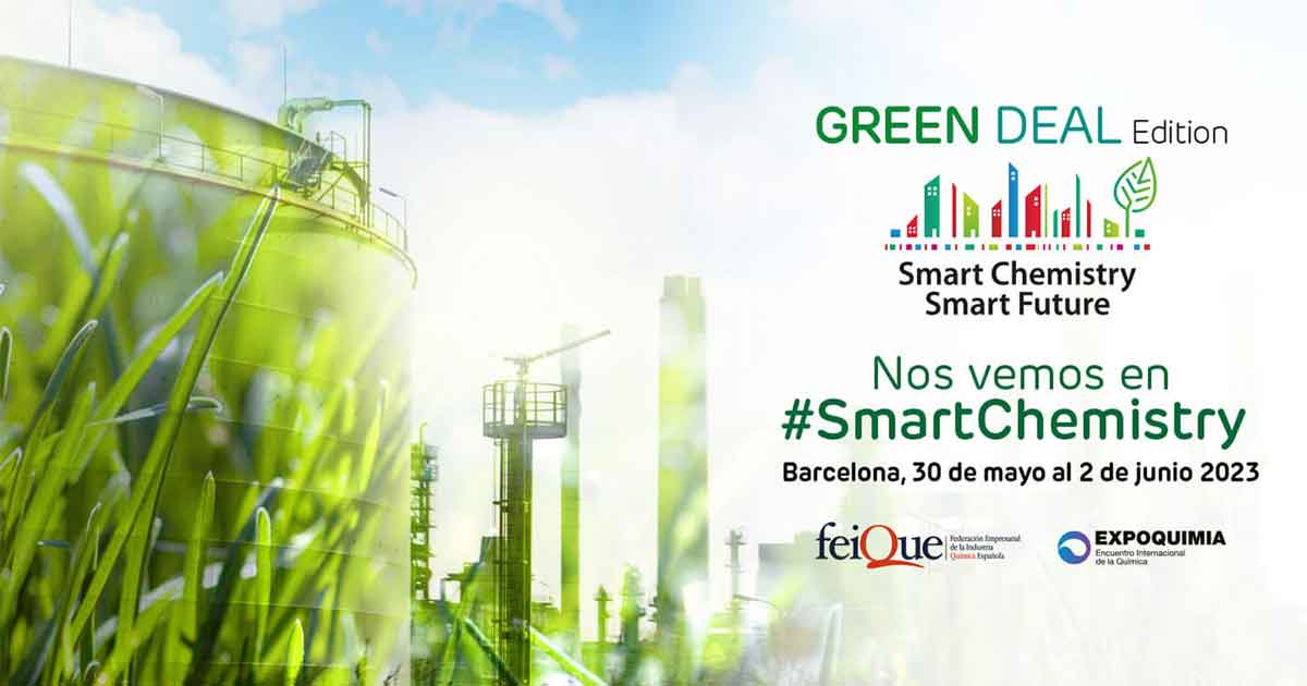 Las empresas líderes del sector químico mostrarán en Smart Chemistry Smart Future 2023 la contribución esencial de esta industria al Green Deal