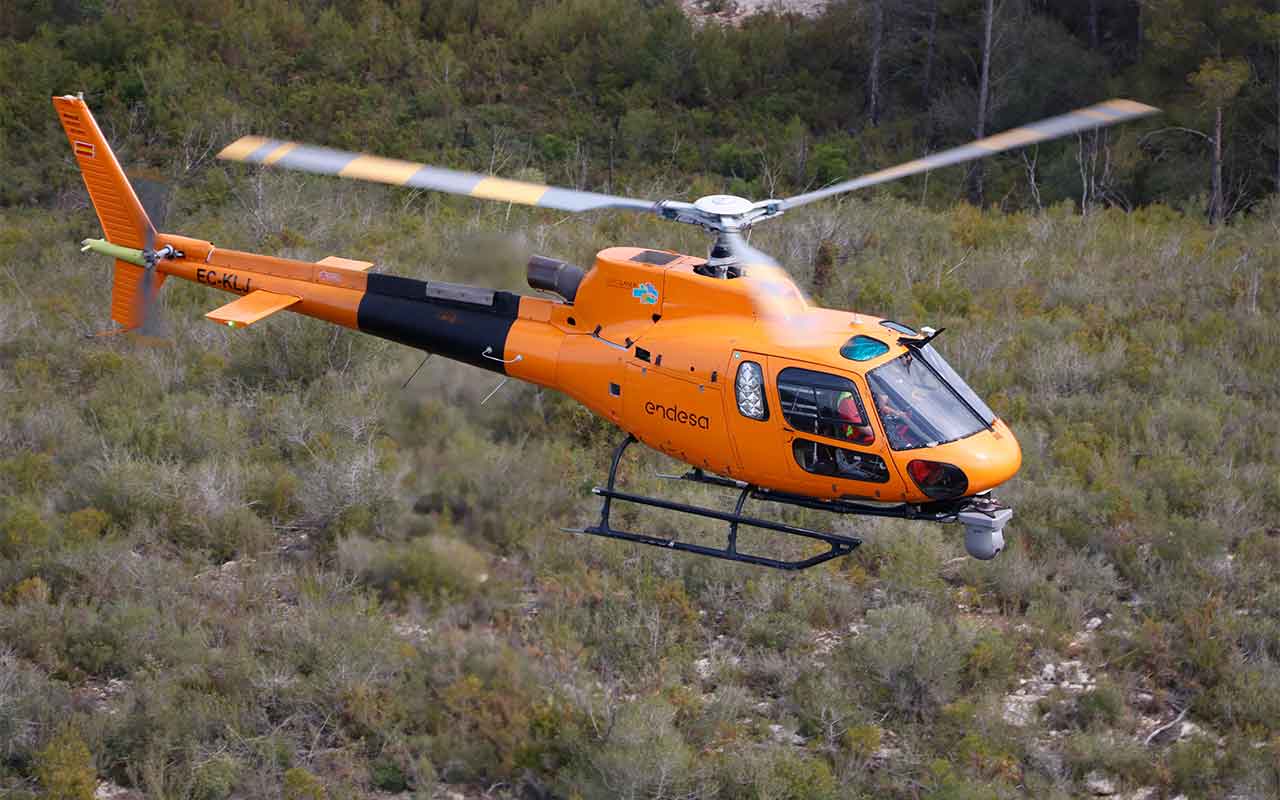 Helicópteros, drones y una batería de dispositivos tecnológicos para proteger los bosques