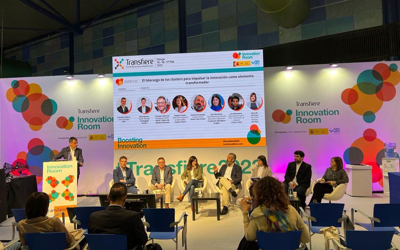 Los clústeres presentan en el foro Transfiere el barómetro de los proyectos de innovación y su impulso para las pymes españolas