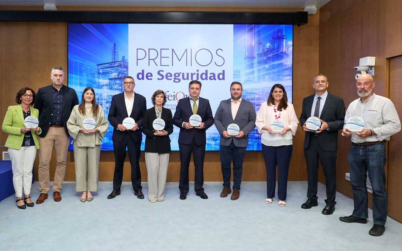 Premios de Seguridad a las empresas químicas líderes del sector en reconocimiento a su excelencia