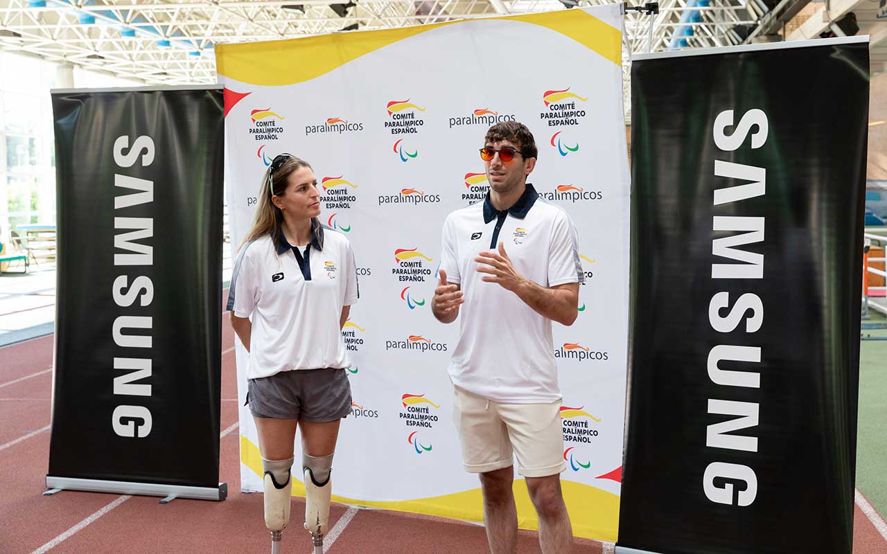 Samsung acompaña a los deportistas paralímpicos españoles en su preparación rumbo a los Juegos Paralímpicos de París 2024