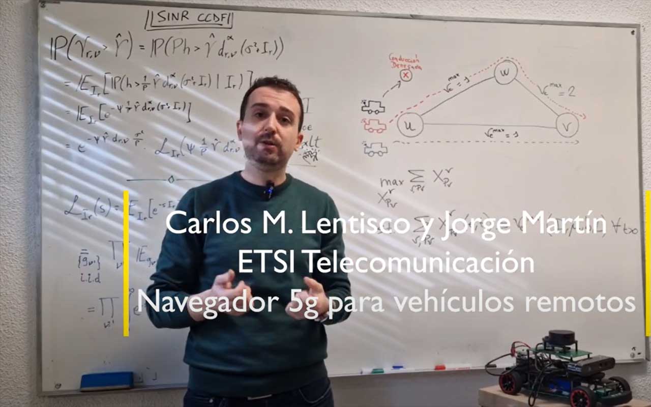Un navegador 5G para vehículos conducidos en remoto