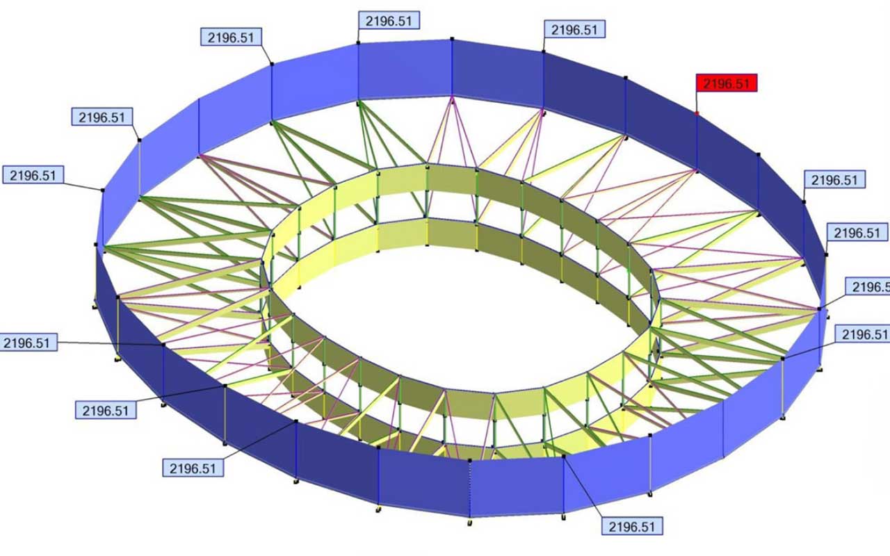 Premian una investigación de la URV que propone un nuevo método para diseñar cubiertas de grandes estadios