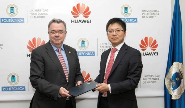Huawei y la Universidad Politécnica de Madrid presentan la primera Cátedra de 5G en España Huawei y la Universidad Politécnica de Madrid presentan la primera Cátedra de 5G en España