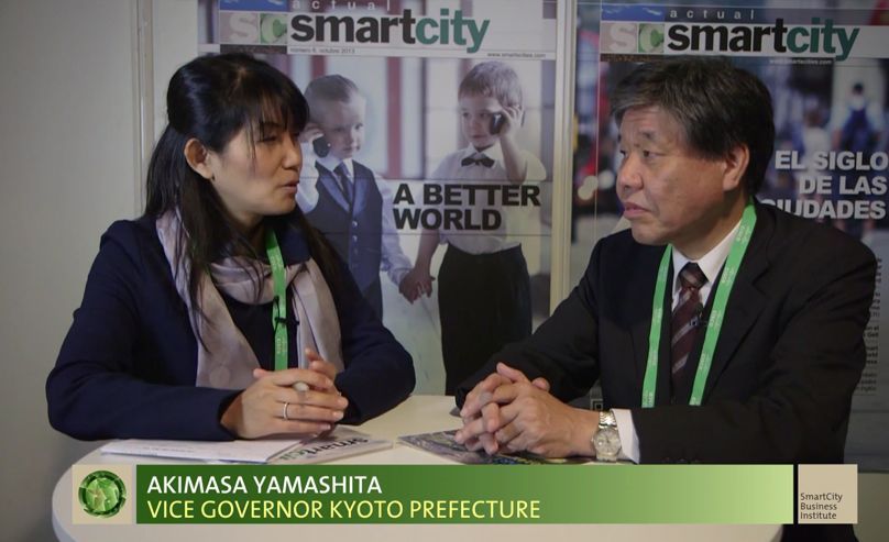 Akimasa Yamashita , Vice governor Kyoto Prefecture. SCEWC'14