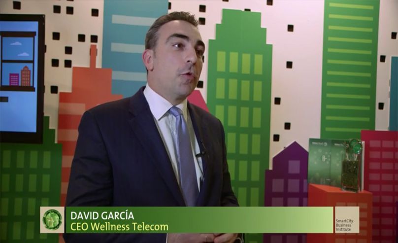 David García. CEO de Wellness Telecom