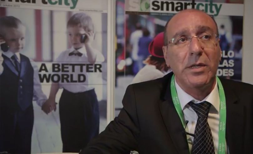 Eli Lankri, mayor of Eilat. SCEWC'14