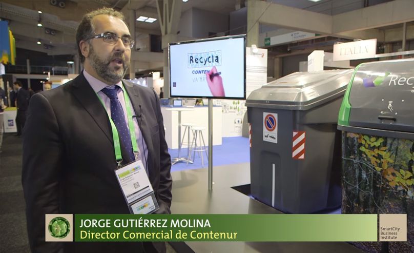 Jorge Gutiérrez. Director comercial de Contenur desde el SCEWC