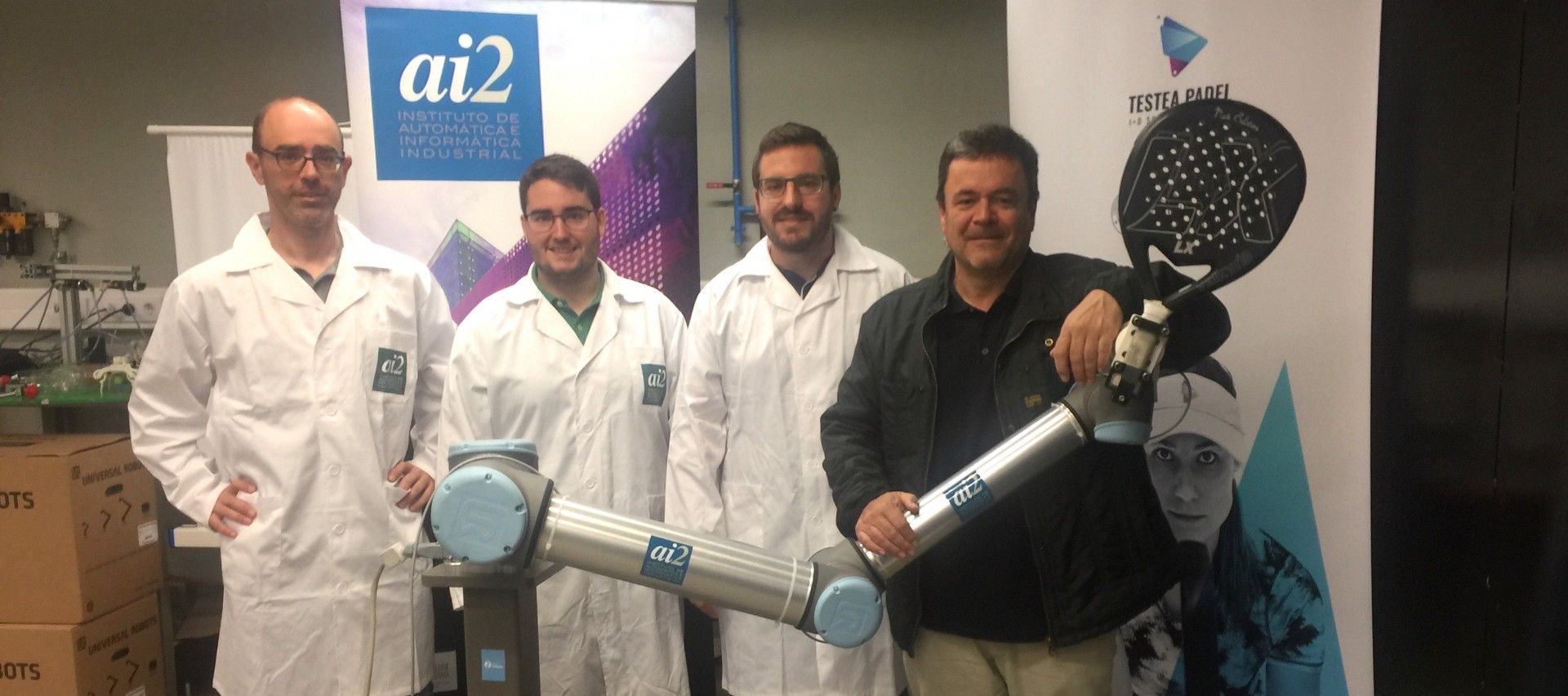 Nace Testea Pádel Ai2 UPV, el primer laboratorio que definirá un sistema de acreditación nacional de palas de pádel