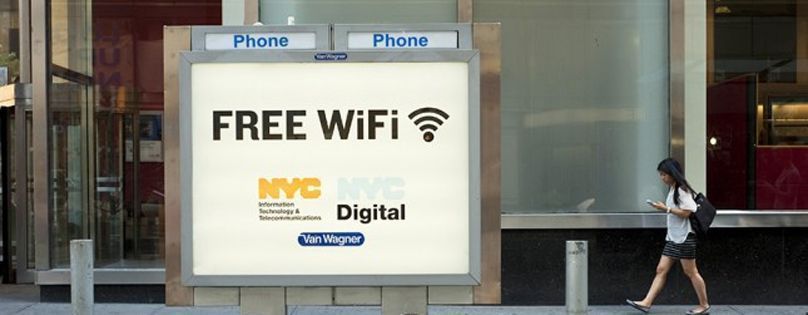 Cartel de WIFI gratuito
