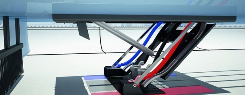 carga de autobuses eléctricos