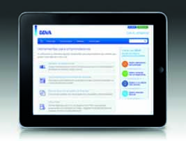 Aplicación para tablet BBVA