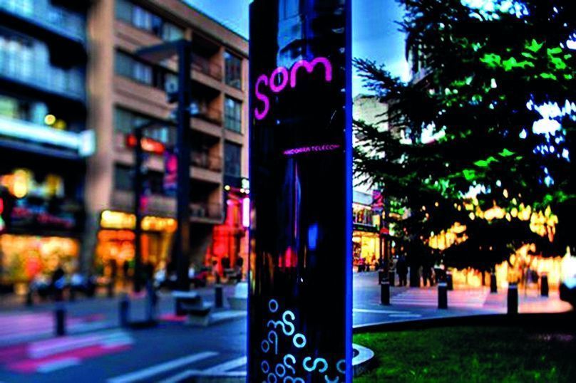 letrero luminoso