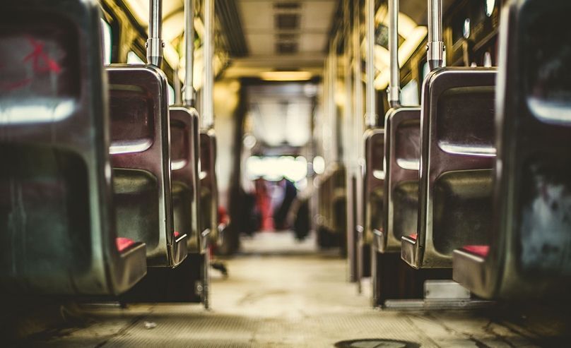 Bus interior