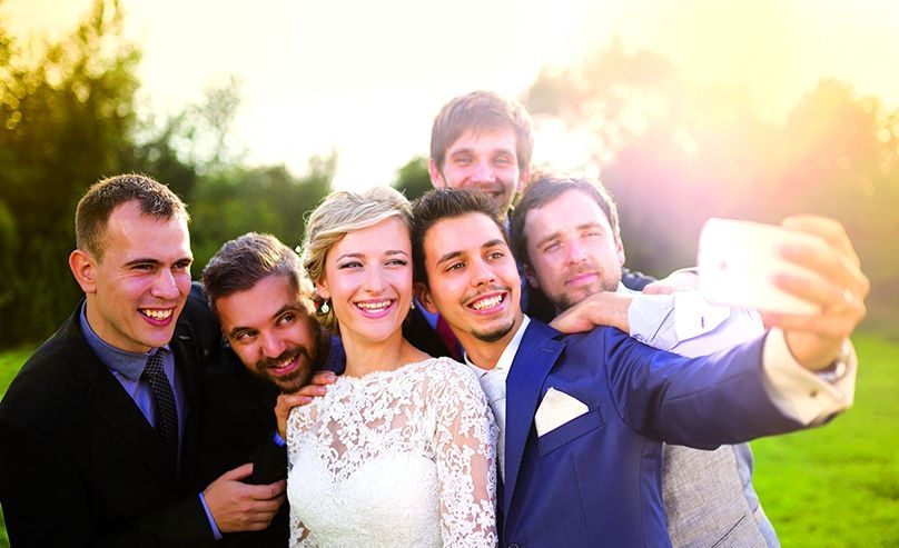 Selfie boda