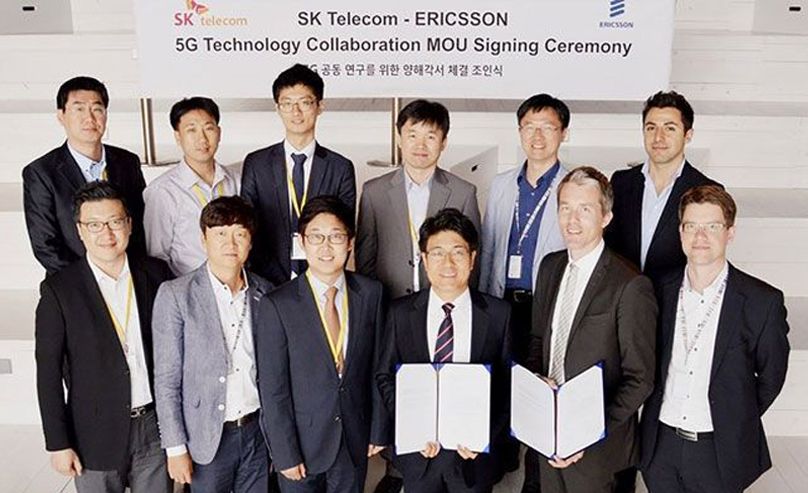 SK Telecom y Ericsson