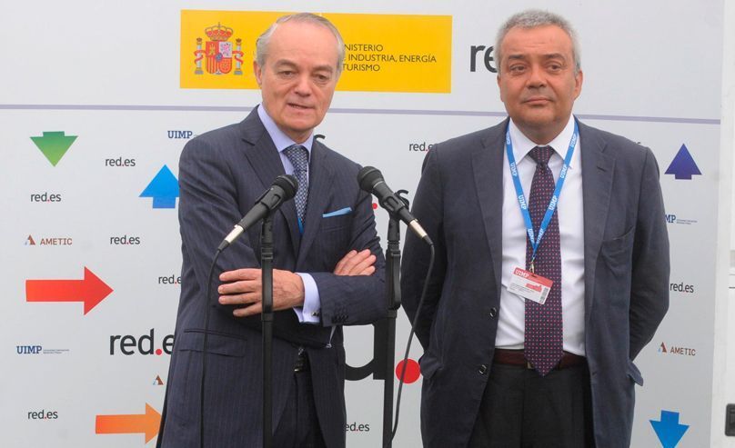 Manuel de Riva y Víctor Calvo-Sotelo