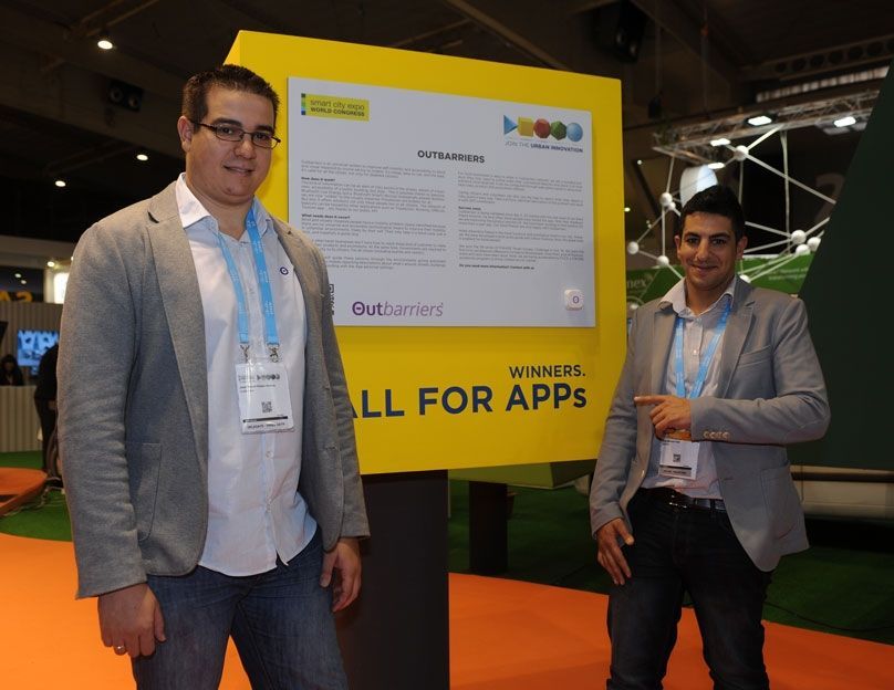 Adrián Martínez y José María Robles