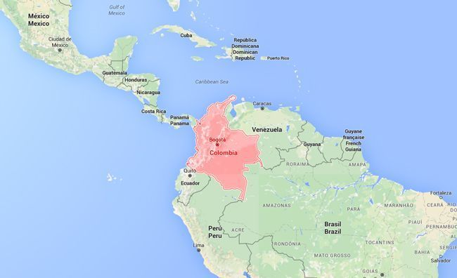 mapa colombia