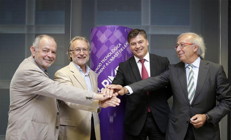 Directivos de Eurecat, AMEC, PIMEC y AEIC