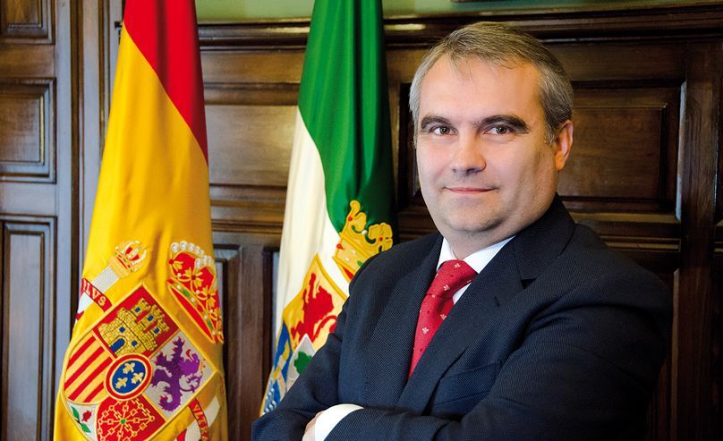 Francisco Javier Fragoso Martínez. Alcalde de Badajoz