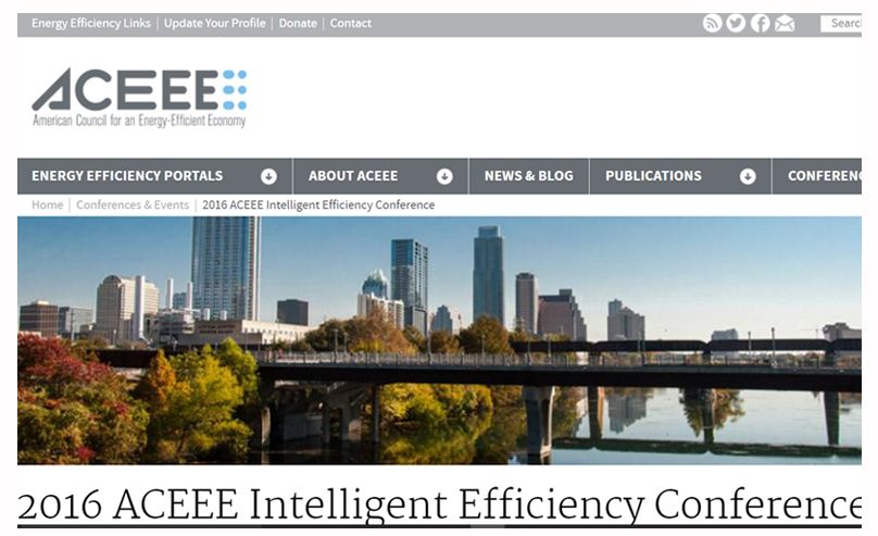 ACEEE Intelligent Efficiency Conference