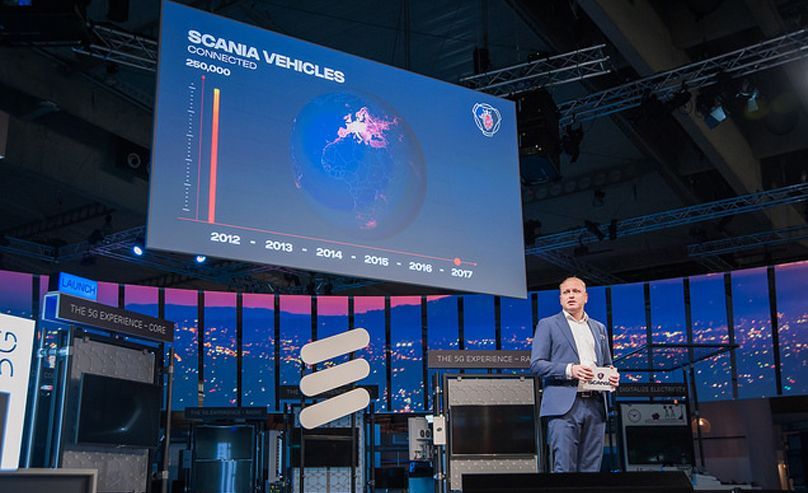 Scania y Ericsson en el MWC17