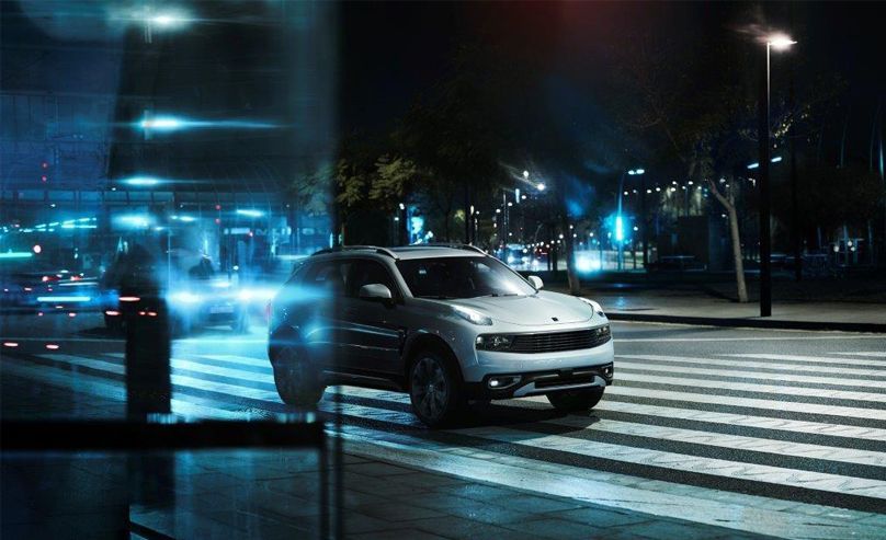 Coche de uso compartido Ericsson y LINK & CO