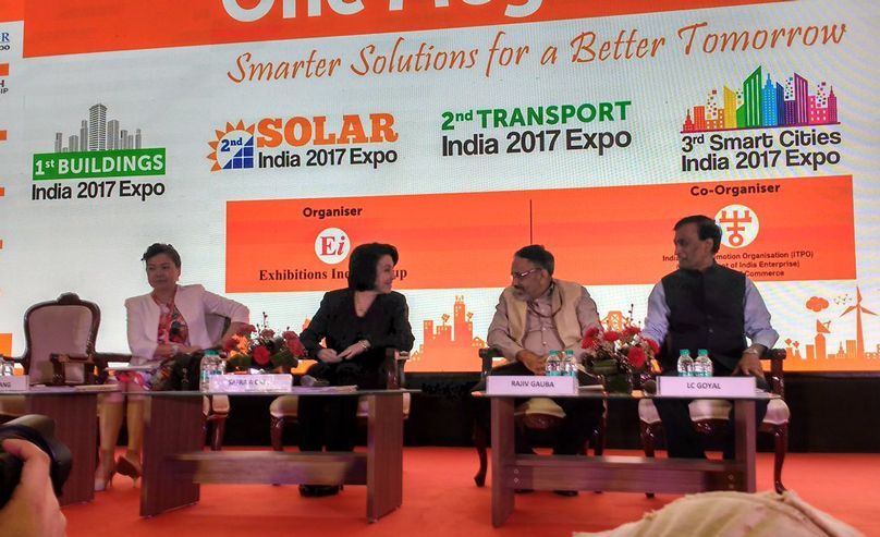 The new big event in New Delhi emerged as the referential event to support the development of smart cities across India.