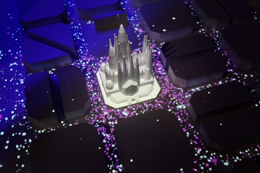 Sagrada Familia maqueta