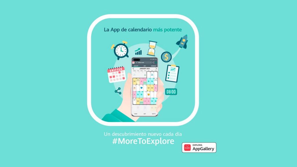 La App de origen español Calendario de Turnos (Shifter) llega al mercado chino gracias al apoyo de HUAWEI AppGallery
