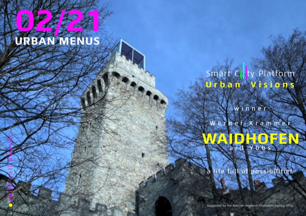 "Many opportunities for happiness": Mayor of Waidhofen a/d Ybbs wins URBAN MENUS Smart City Call