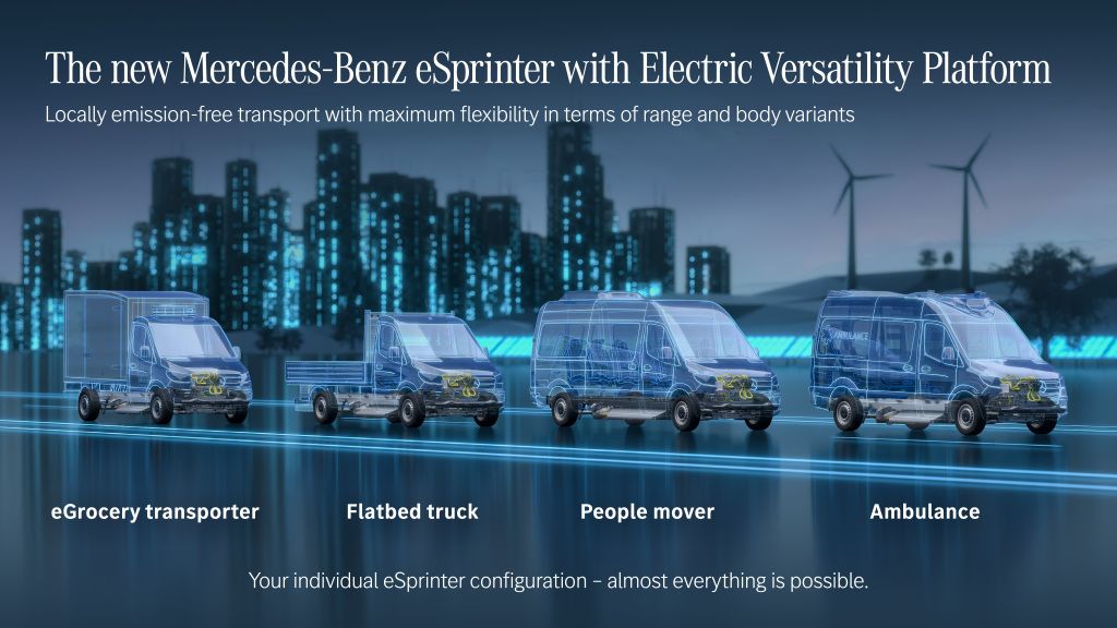 Next generation eSprinter to be built at plant in Ludwigsfelde