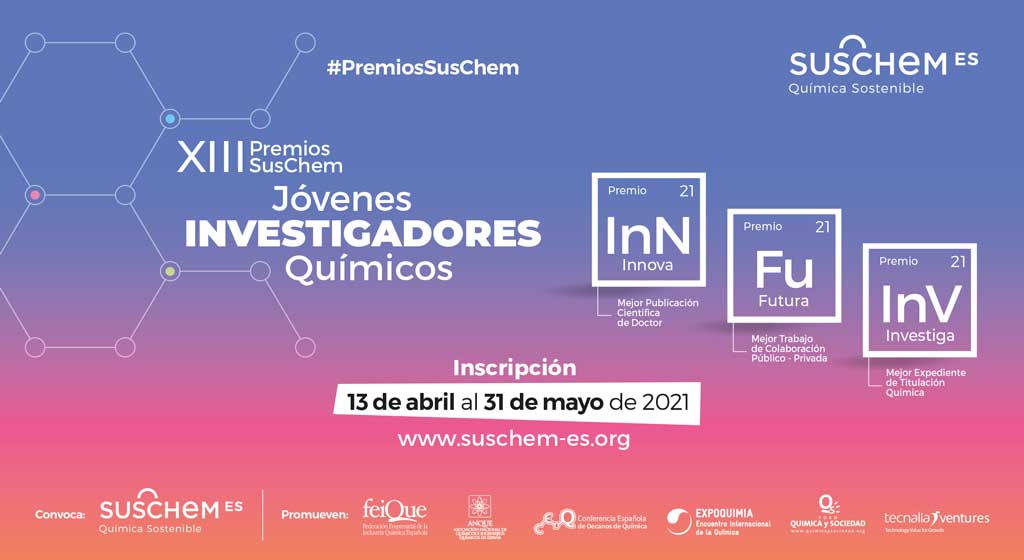 Premios SusChem para jóvenes investigadores químicos