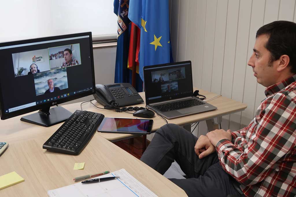 El Clúster Smart City y el Ayuntamiento de Llanera (Asturias) promoverán acciones de ciudad inteligente