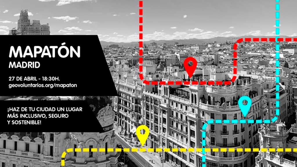 Madrid, OpenStreetMap y Esri se unen para celebrar su primer ‘Mapatón’ y mejorar la movilidad urbana en la ciudad