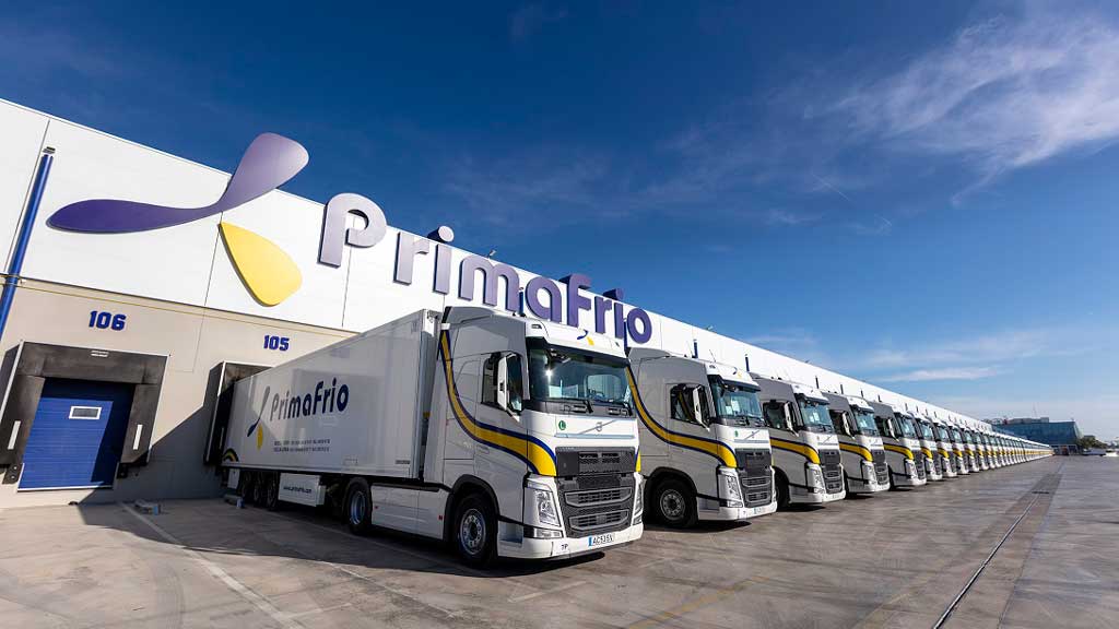 Primafrio recibe la Acreditación Flota Ecológica otorgada por AEGFA