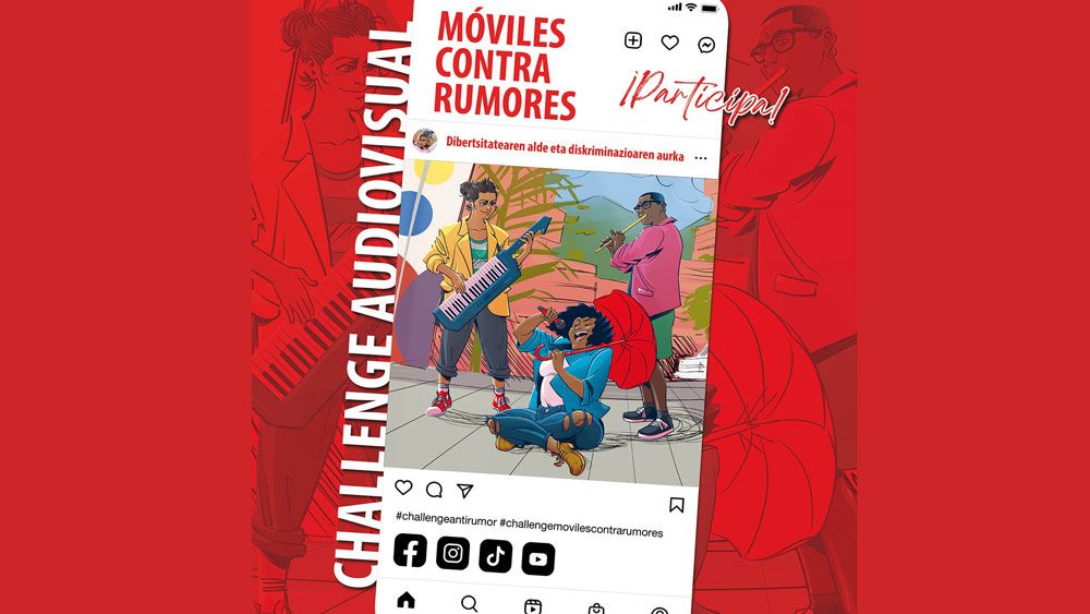 Bilbao propone a jóvenes un reto audiovisual “moviles contra rumores” para luchar contra el racismo y mejorar la convivencia