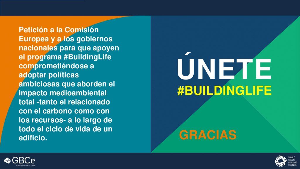 GBCe presenta el Foro Nacional de #BuildingLife para lograr la neutralidad climática de los edificios en todo su ciclo de vida