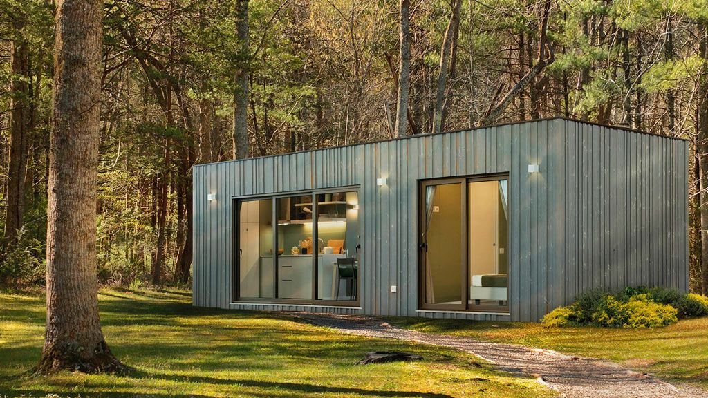 Lunawood Pre-Greyed de Gabarró, elegido por Malmö Ingenieros para su prototipo de ‘refugios’ de madera
