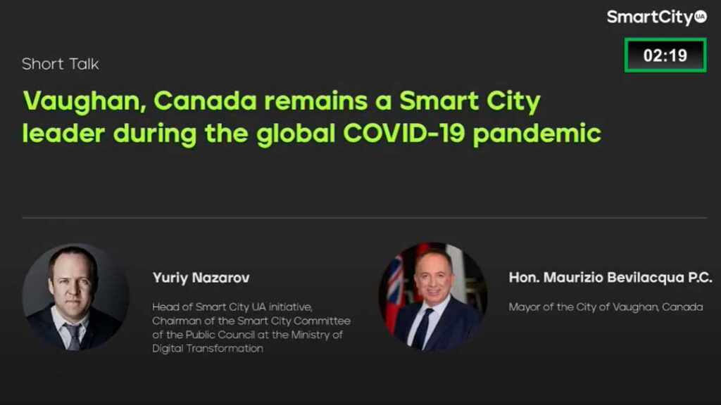 Vaughan, Canada remains a Smart City leader during the global COVID-19 pandemic